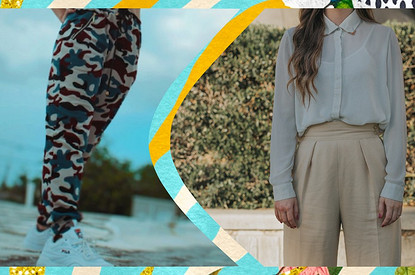 Руки в брюки: как выглядят и чем отличаются карго, кюлоты, чиносы и палаццо