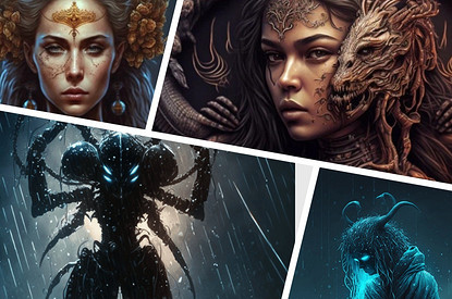 От дьявольских созданий до эльфийских существ: как нейросеть видит твой знак зодиака