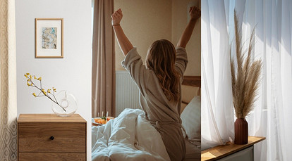 Шторы в спальню — лучшие фото стильного дизайна из каталога