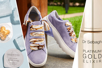 Сыворотка с чистым золотом, секретное оружие красоты Шарлиз Терон и другие бьюти- и фэшн-новинки недели