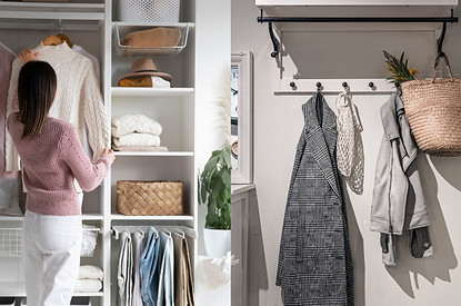 Как сделать гардеробную комнату своими руками: 6 полезных советов