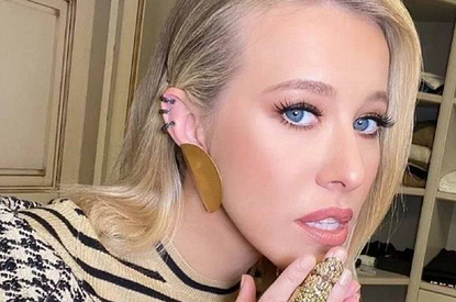 Ксения Собчак показала себя без макияжа