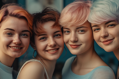 Покажи это мастеру: 100 модных стрижек на короткие волосы для круглого лица