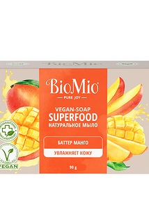 Натуральное мыло Superfood с баттером манго, BioMio