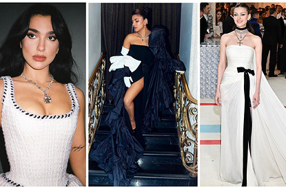 Бриллиантовая лихорадка: в каких необычных украшениях звезды посетили ежегодный бал Met Gala