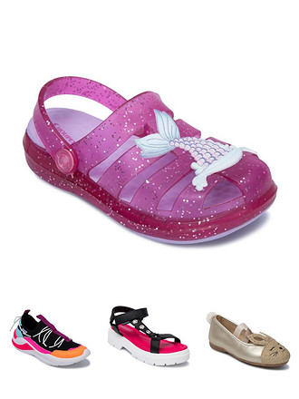 Не забываем и о юных модницах. В новой летней коллекции Choupette ты найдешь обувь на все случаи жизни в этом сезоне: для городских прогулок, танцев под теплым дождем, для поездок на дачу...