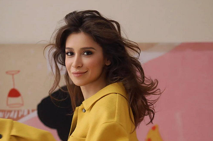 Равшана Куркова впервые вышла в свет после рождения дочери (фото)