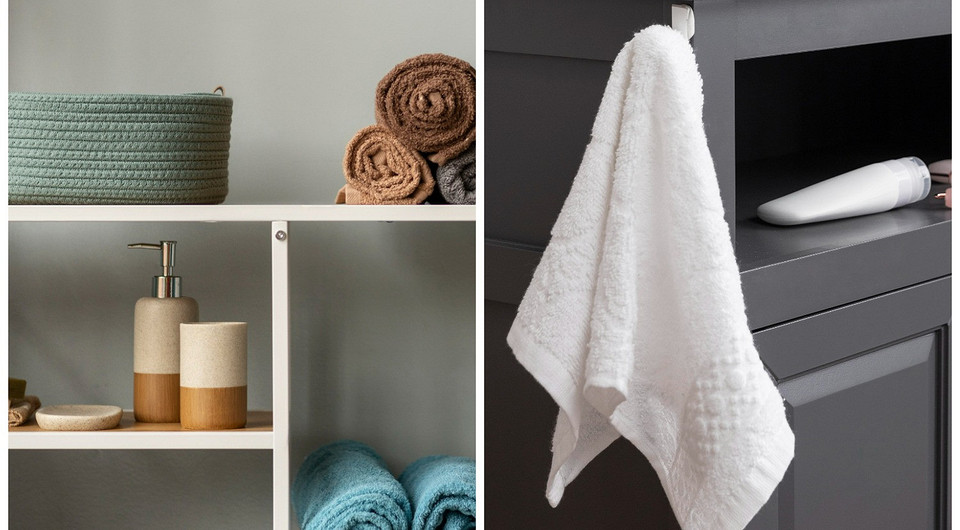Когда негде развернуться: 12 способов организовать хранение вещей в маленькой ванной