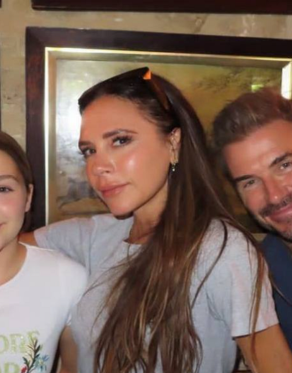 12-летняя дочь Виктории и Дэвида Бекхэма набила татуировку