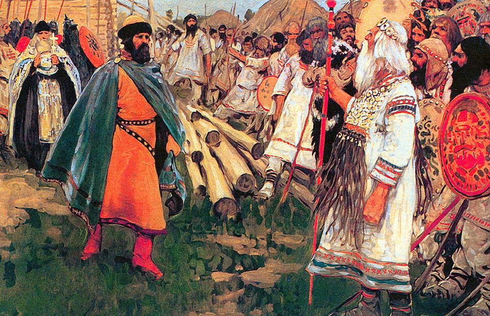 «Христианство и язычество». Сергей Иванов, 1912 г. 