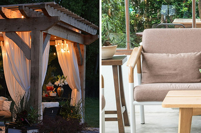 Как обустроить беседку на даче, чтобы в ней было уютно даже осенью