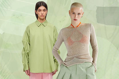 Цвет фисташкового мороженого: как носить и с чем сочетать нежно-зеленый