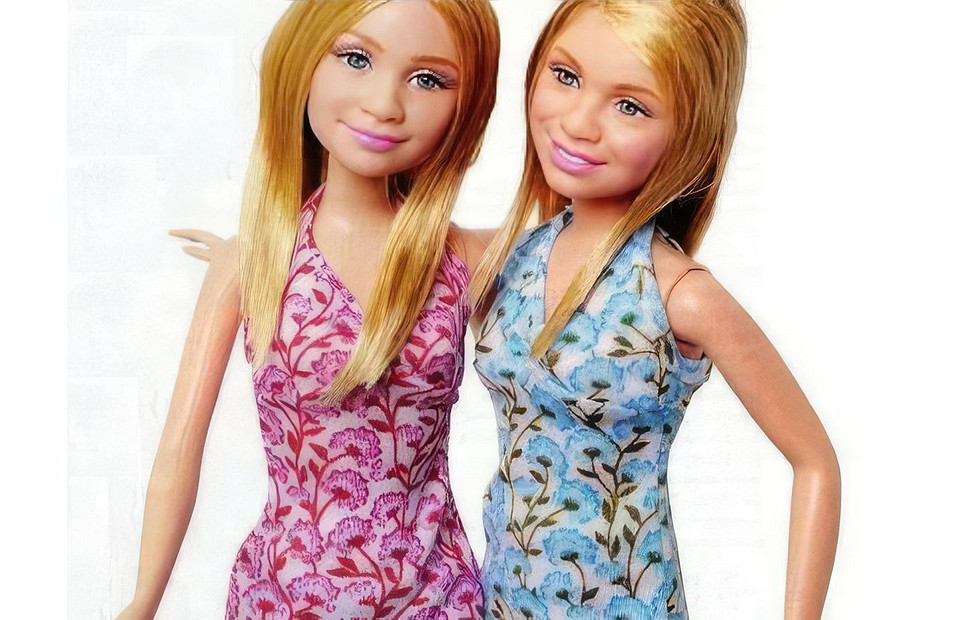 Куклы Барби в виде сестер Олсен