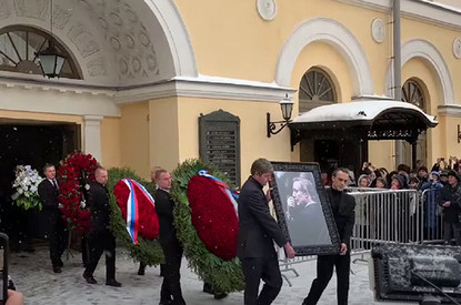 В Москве простились с актером Юрием Соломиным