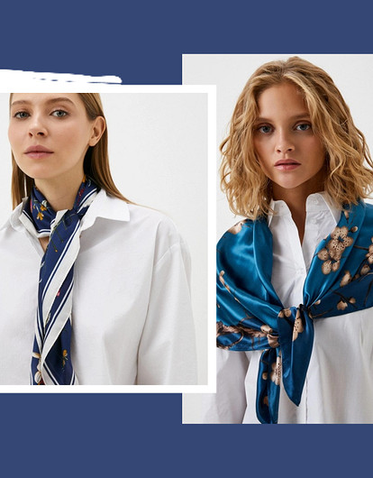 Как завязывать платок на шее: стильные лайфхаки и примеры для вдохновения