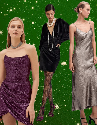 Какое платье надеть на Новый год 2025: гид по трендам и самые яркие образы