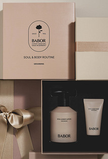Подарочный набор Soul & Body (Гель для душа и лосьон для тела с антистресс-ароматом), BABOR
