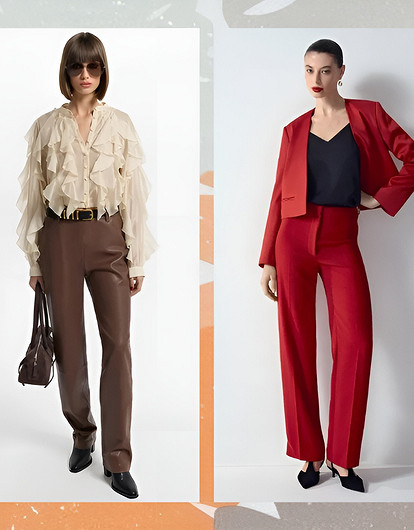 Палаццо, стрелки и спорт-шик: выбираем модные женские брюки на 2025 год