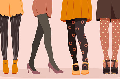 Модные зимние колготки: гид по трендам 2025