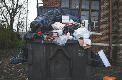 В США женщина нашла мужчину в мусорном баке и вышла за него замуж