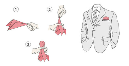Как сложить платок в пиджак: всегда актуальная классика и новые правила