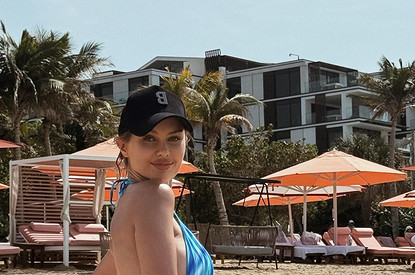 Виктория Боня продемонстрировала поклонникам фигуру в нижнем белье