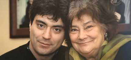 Дмитрий с матерью Татьяной Самойловой 