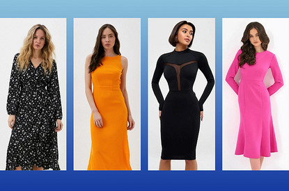 С бахромой, кружевами и розами: гид по самым модным платьям весны 2024