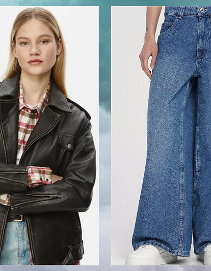 С чем носить широкие джинсы: 9 стильных вариантов для любого случая