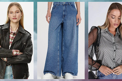 С чем носить широкие джинсы: 9 стильных вариантов для любого случая
