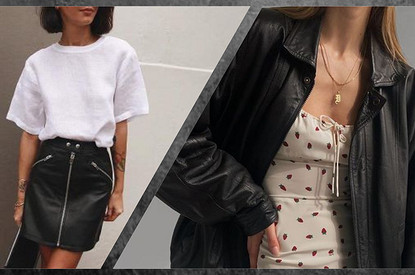 Вещи из экокожи: 8 классных приемов, чтобы не выглядеть в них вульгарно