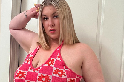 Плюс-сайз-модель заявила, что не может найти партнера из-за своей красоты