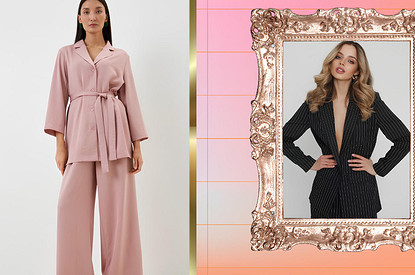 От розовой зефирки до мужского кроя: самые модные женские костюмы 2024