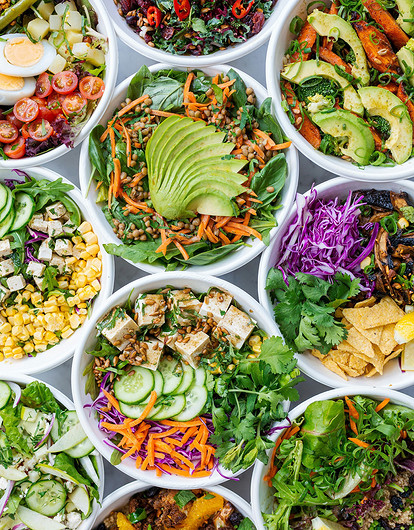 Диета на салатах: простые рецепты для быстрого похудения