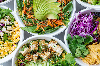 Диета на салатах: простые рецепты для быстрого похудения