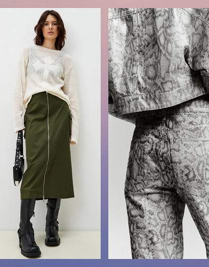 Змеиный принт, хаки и не только: все про модные тренды осени 2024