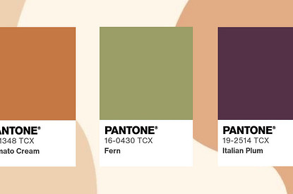 От томатного крема до итальянской сливы: главные цвета осени 2024 по версии Рantone