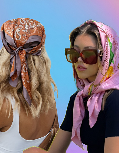 Как красиво завязать шарф на голове: 5 эффектных вариантов с Pinterest