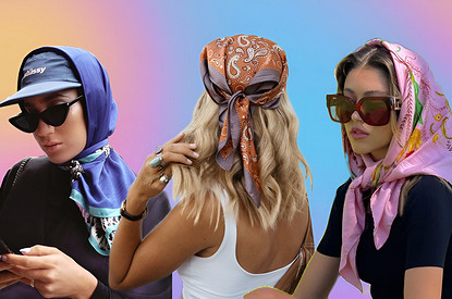 Как красиво завязать шарф на голове: 5 эффектных вариантов с Pinterest