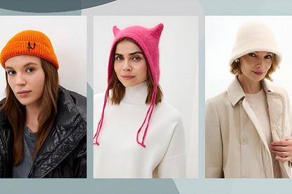 Модные шапки 2024-2025: от докера до шляпки-панамки