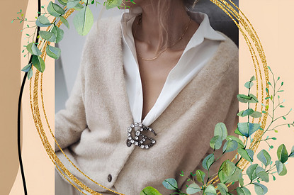Как носить броши сегодня: 10 стильных вариантов, которые тебе понравятся