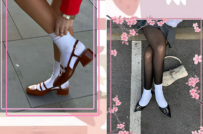 Туфли с носками: что нужно знать про странный тренд и стоит ли им вдохновляться