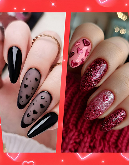 Дизайн ногтей с сердечками: 8 вариантов, которые тебе захочется повторить
