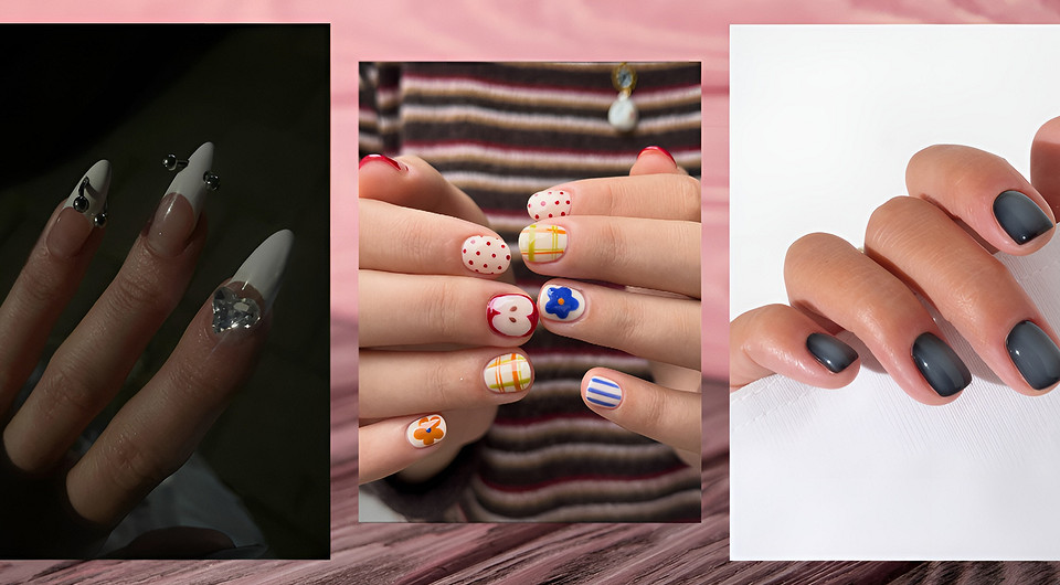 Тренды маникюра 2026: «эмалированные» ногти, пирсинг и не только