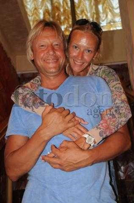 Дмитрий Харатьян с Мариной Майко