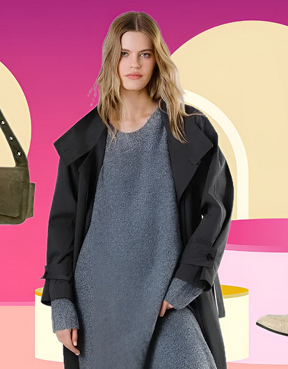 Как носить платье-свитер, чтобы оно выглядело современно