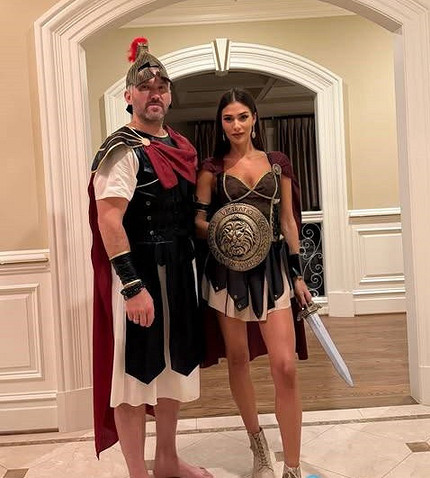 Александр Овечкин с женой