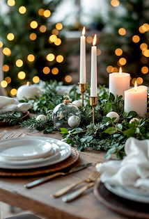 Сервировка новогоднего стола на 2026 год: 40 лучших идей для праздничного настроения