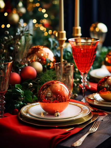 Сервировка новогоднего стола на 2026 год: 40 лучших идей для праздничного настроения