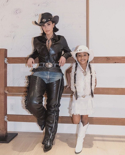 Ким Кардашьян и Чикаго Уэст